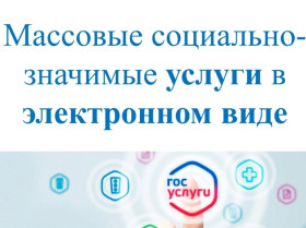 Администрация города Смоленска напоминает о возможности получения массовых социально значимых услуг в электронном виде.